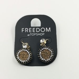 FREEDOM OF TOPSHOP VINTAGE EARRINGS